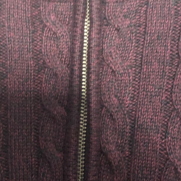 New Men’s Denver Hayes Burgundy Sweater NWOT - Picture 5 of 7
